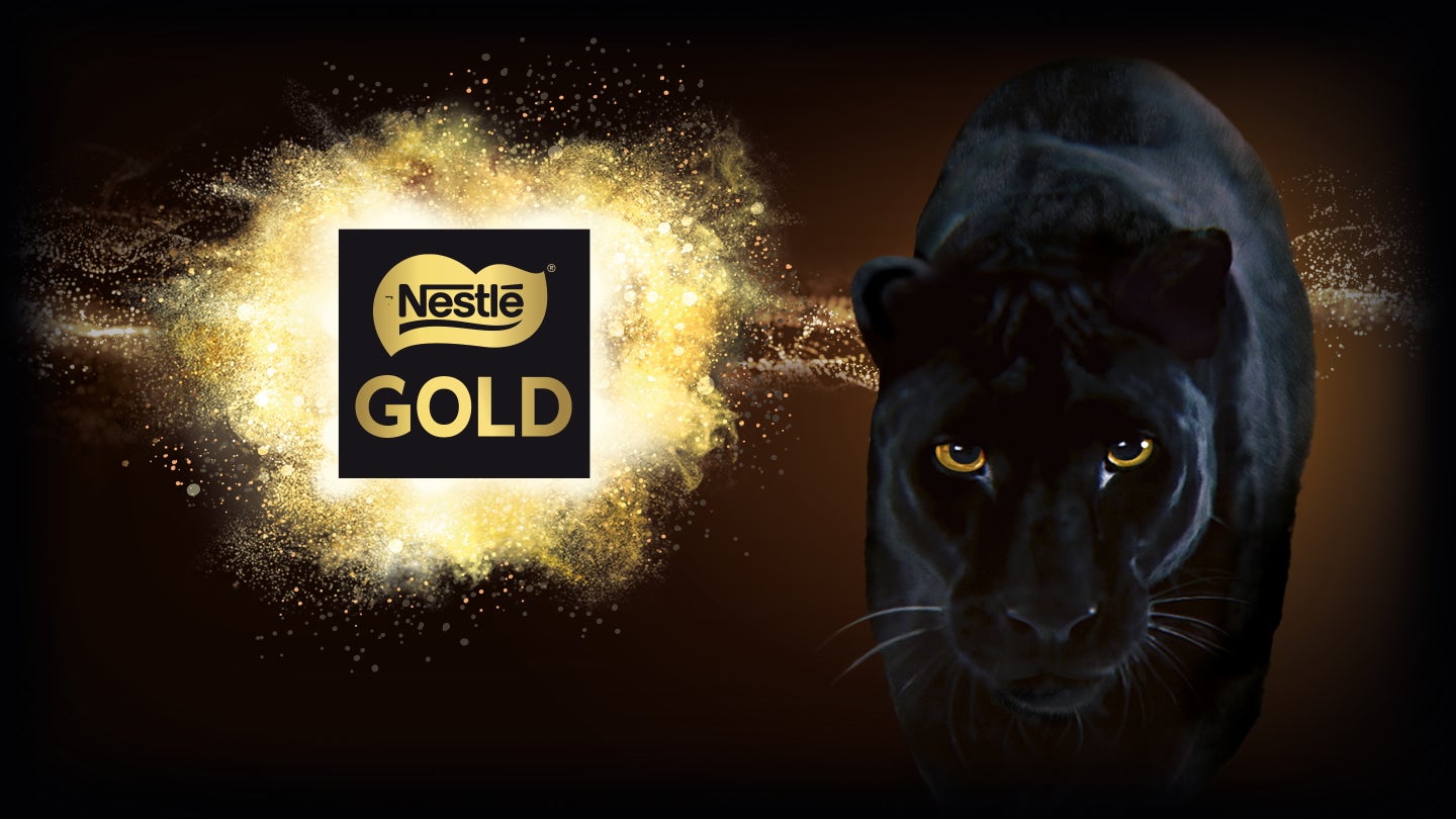 Banner Nestlé Gold