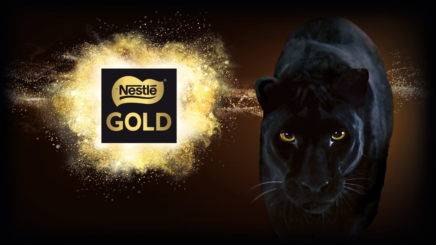 Banner Nestlé Gold