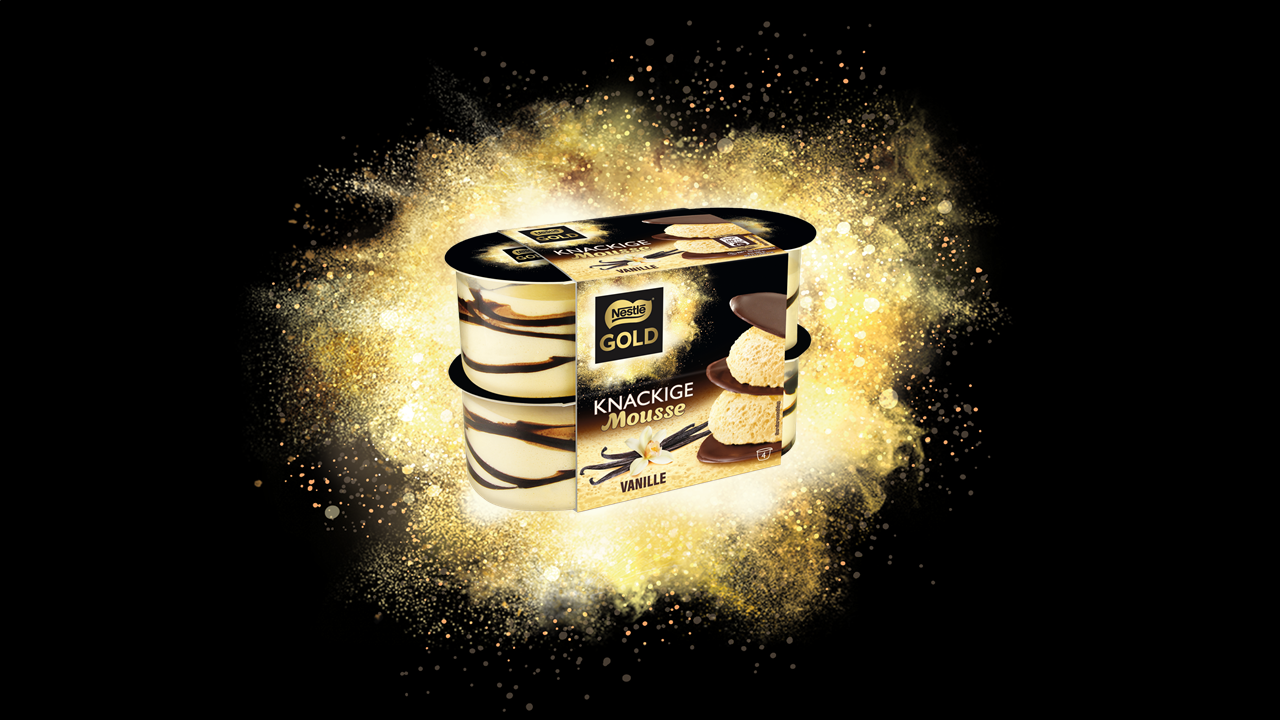 Knackige Mousse Vanille