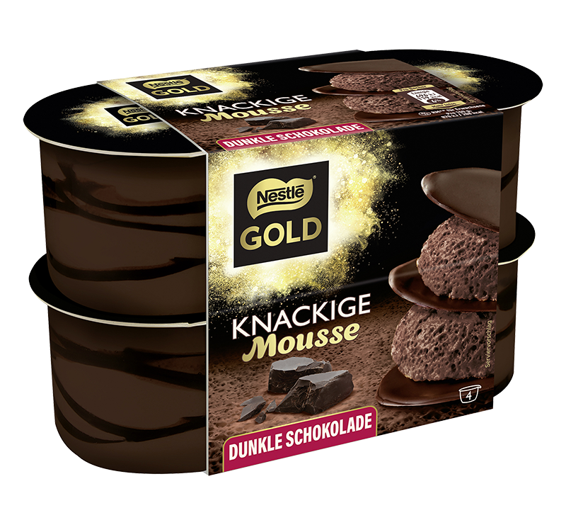 Nestlé Gold Knackige Mousse Dunkle Schokolade_0 Nestlé Gold Knackige Mousse Dunkle Schokolade_0