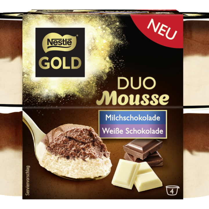 NESTLE Gold Duo Mousse Milchschokolade und weiße Schokolade_1